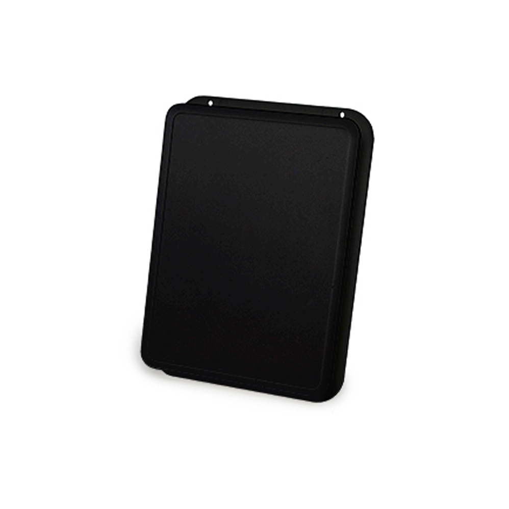 101F 4×6 Utility Plate — Black