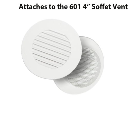 Optional Screen for 601 4" Round Soffet Vent - Image 2
