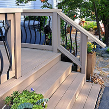 Sandalwood Handrail covering