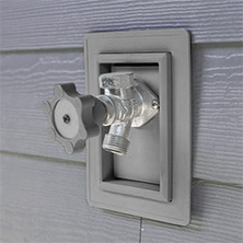 White Gable Vent Accessories